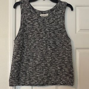 Lucky Brand Women's Black and White 100% Cotton Vest